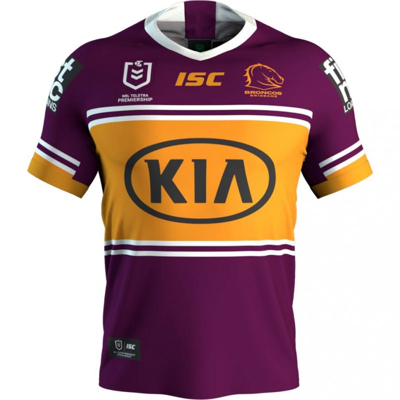 Details about   BRISBANE BRONCOS NRL RUGBY LEAGUE  AWAY JERSEY BRAND NEW WITH TAGS 