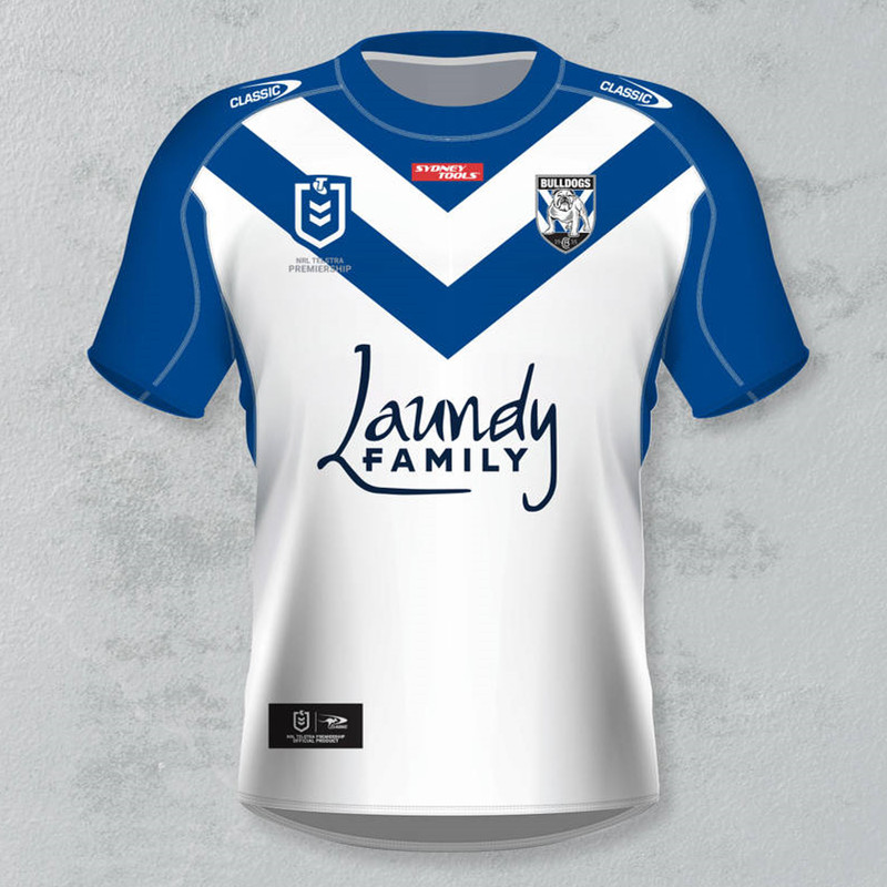 Details about   Canterbury Bankstown Bulldogs Classic NRL Knitted Polo Shirt Sizes S-L! 