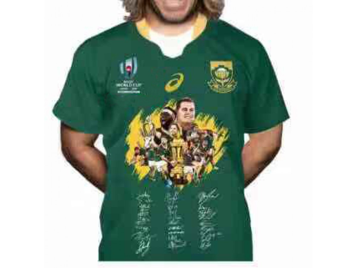springbok rugby jersey 2019