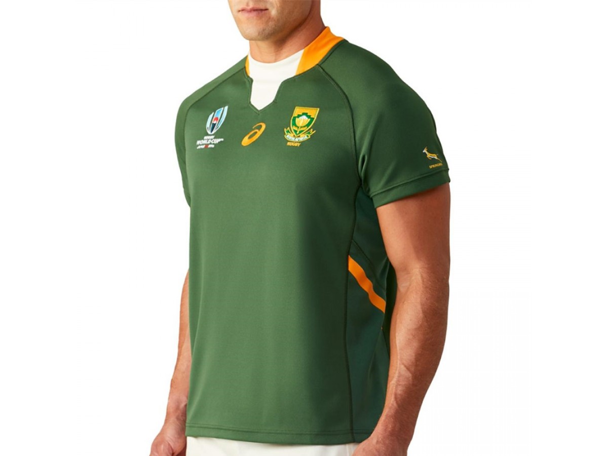 springbok rugby world cup jersey