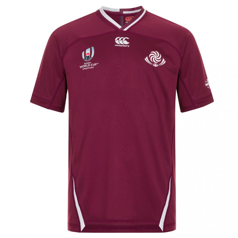 Georgian Football Jerseys Mens T-Shirt Polo Shirt 2019 World Cup Jersey Georgia Rugby Jersey Best Birthday Gift