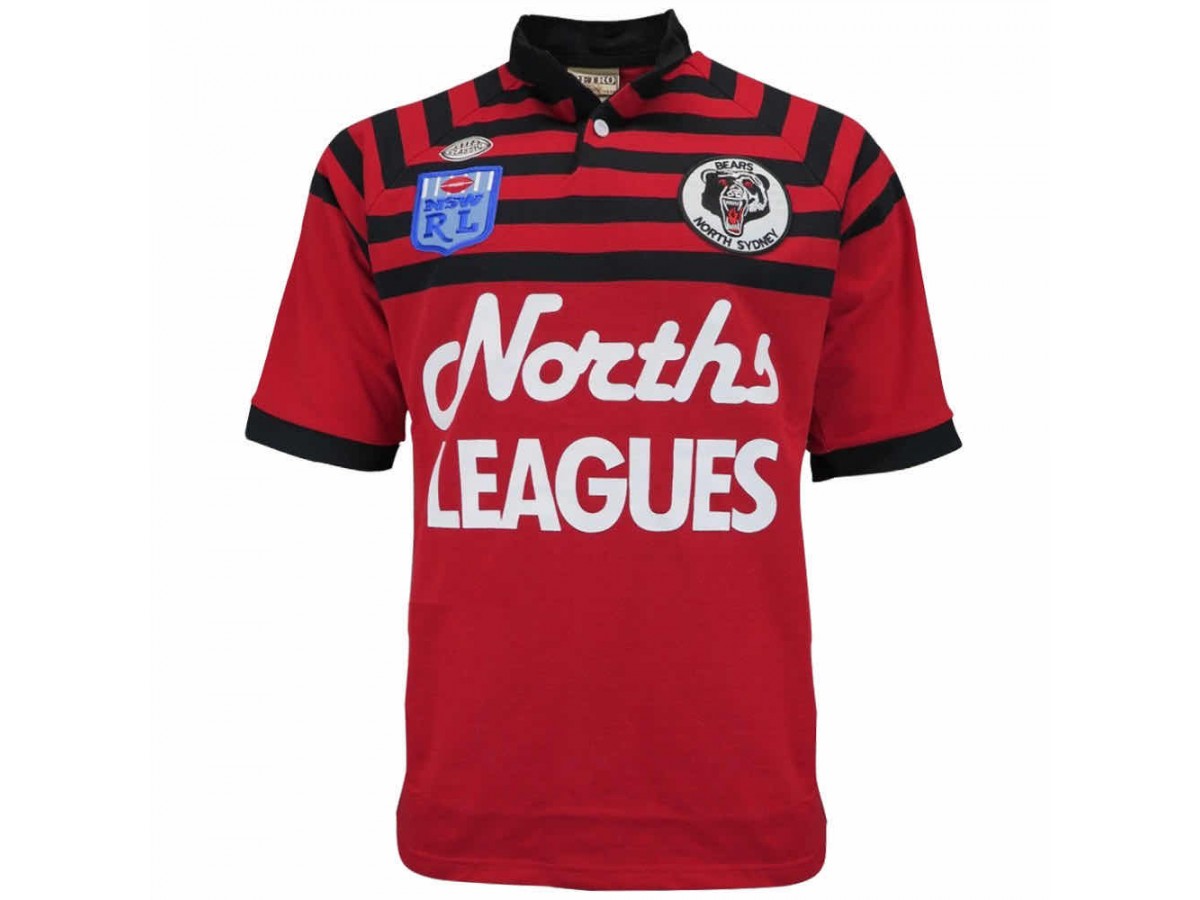 north sydney bears vintage jersey