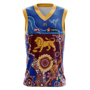 Brisbane Lions 2023 Mens Indigenous Guernsey
