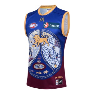 Brisbane Lions 2024 Mens Indigenous Guernsey