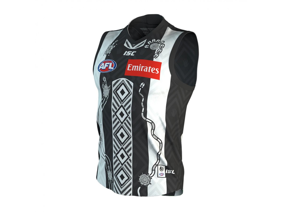 collingwood long sleeve guernsey
