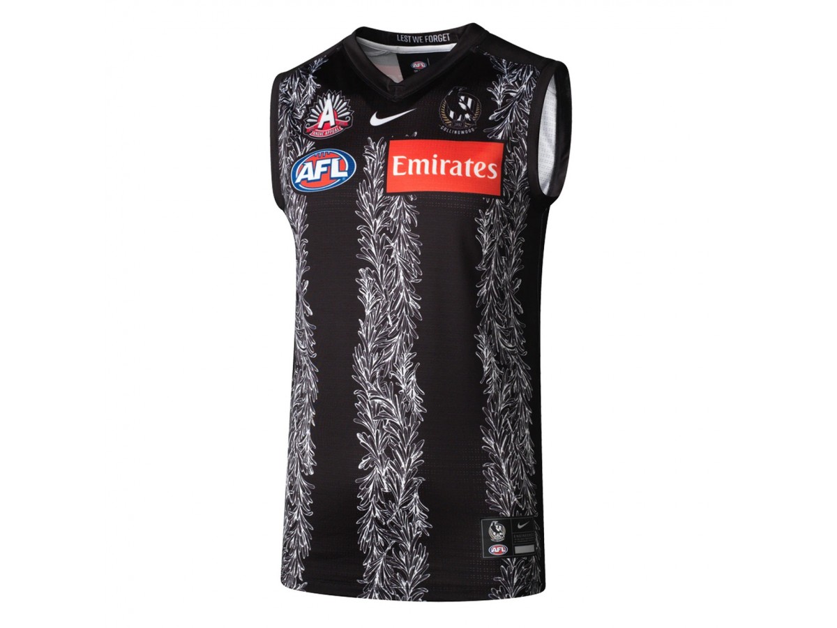collingwood long sleeve guernsey