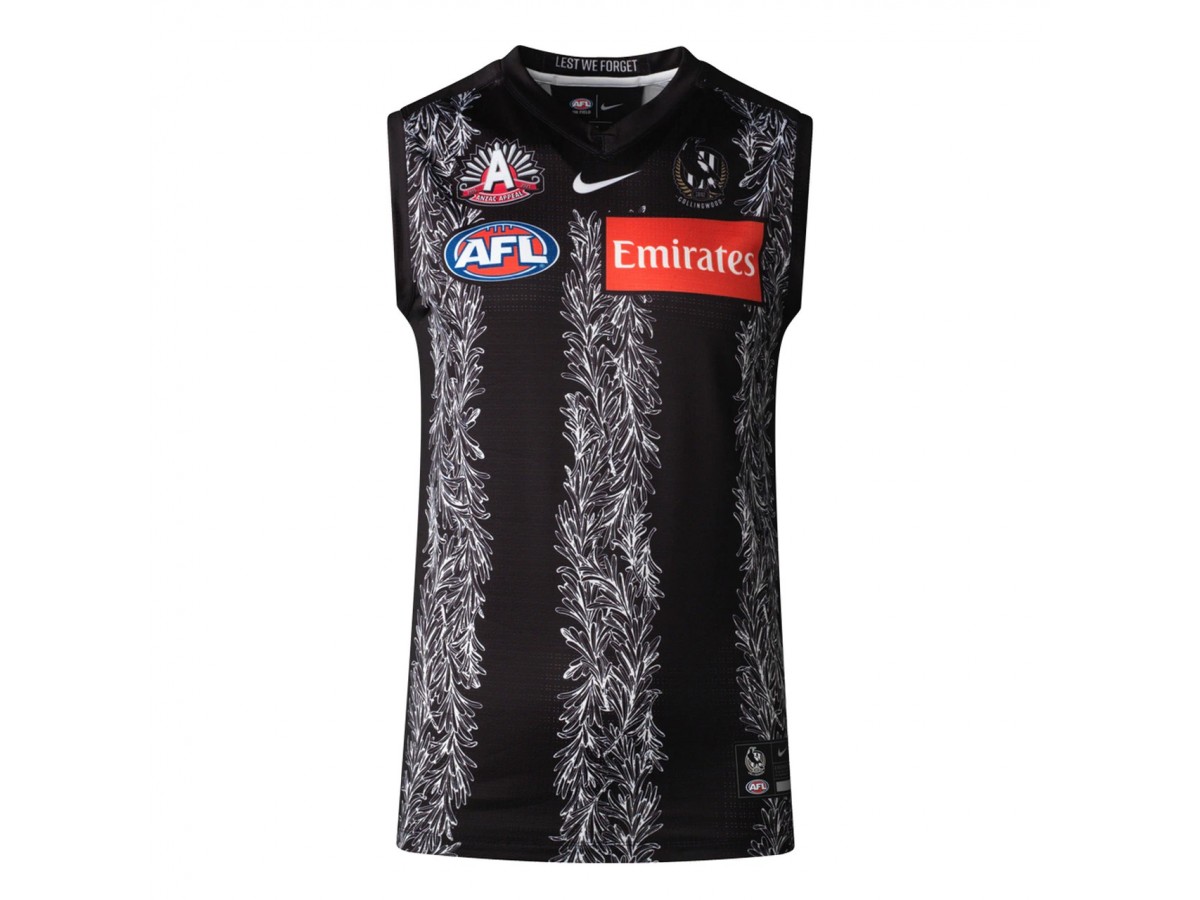 collingwood long sleeve guernsey