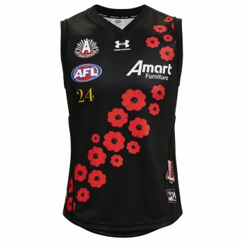 Essendon Bombers 2022 Men's ANZAC Guernsey