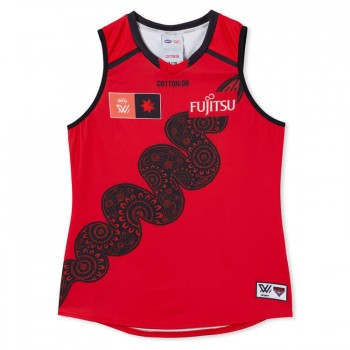 Essendon Bombers 2023 Men's Season 8 AFLW Indigenous Guernsey