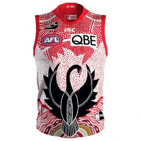 Sydney Swans 2020 Men's Indigenous Guernsey
