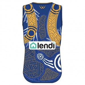 West Coast Eagles 2021 Mens Indigenous Guernsey