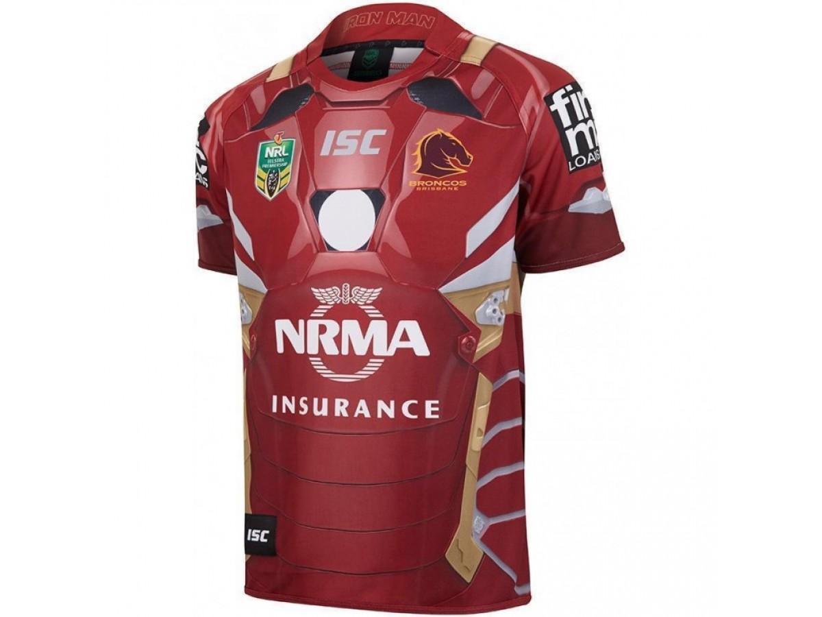 Brisbane Broncos 2017 Men's Iron Man 