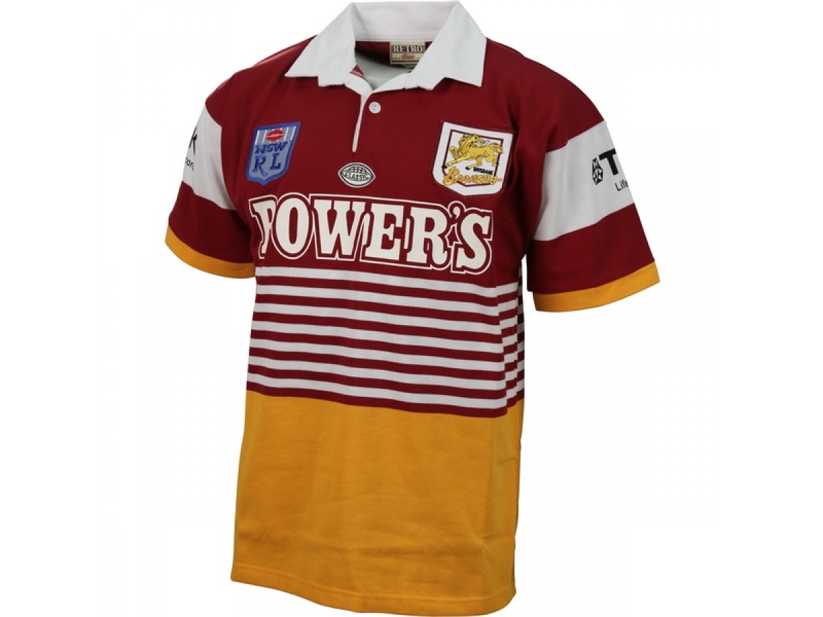 Brisbane Broncos 1992 Retro Jersey