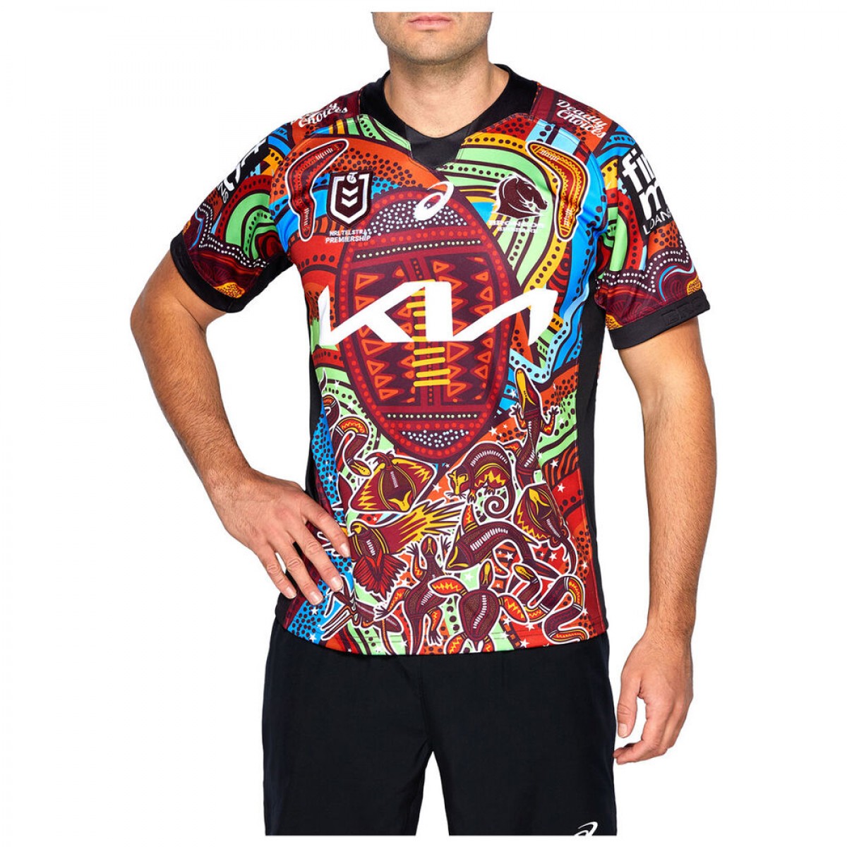 Brisbane Broncos 2022 Mens Indigenous Jersey
