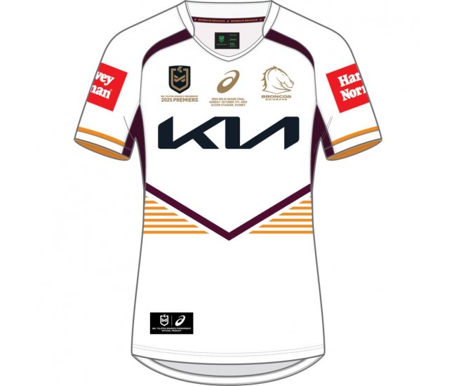Brisbane Broncos 2025 Men's NRLW Premiers Jersey