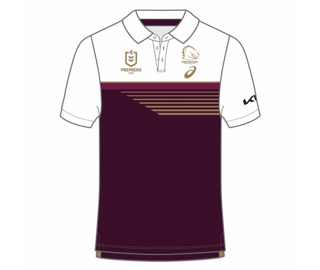 Brisbane Broncos 2025 Men's Premiers Polo