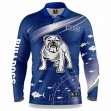NRL Bulldogs 2022 Men's Fishfinder Fishing Shirt