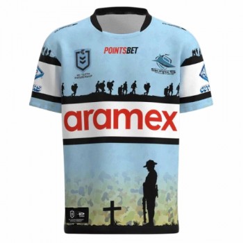 Cronulla Sharks 2023 Mens Anzac Jersey