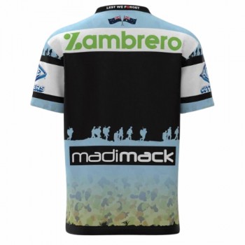 Cronulla Sharks 2023 Mens Anzac Jersey