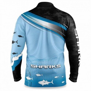 Cronulla Sharks 2022 Mens Fishfinder Fishing Shirt
