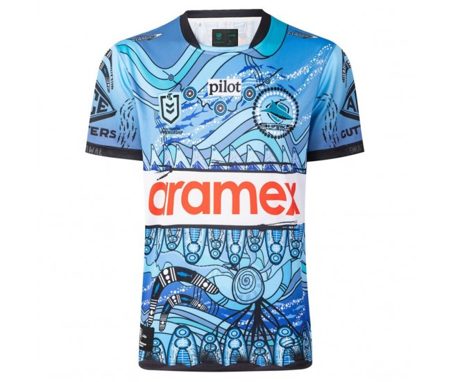 Cronulla-Sutherland Sharks Mens 2026 Indigenous Jersey