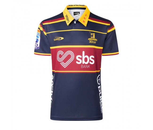 Highlanders Super Rugby 2026 Mens Home Jersey