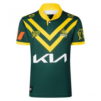 Australian Kangaroos 2026 Rugby League World Cup Mens Home Jersey