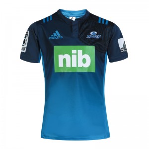 Blues 2017 ADIDAS MEN'S BLUES SUPER RUGBY T-SHIRT