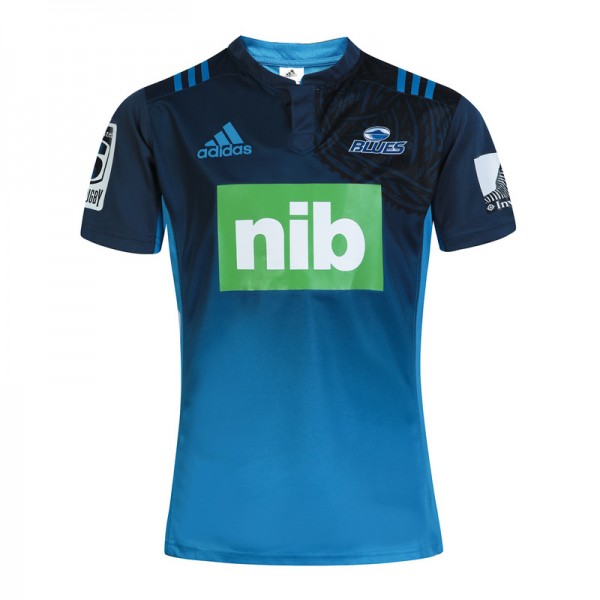 Blues 2017 ADIDAS MEN'S BLUES SUPER RUGBY T-SHIRT