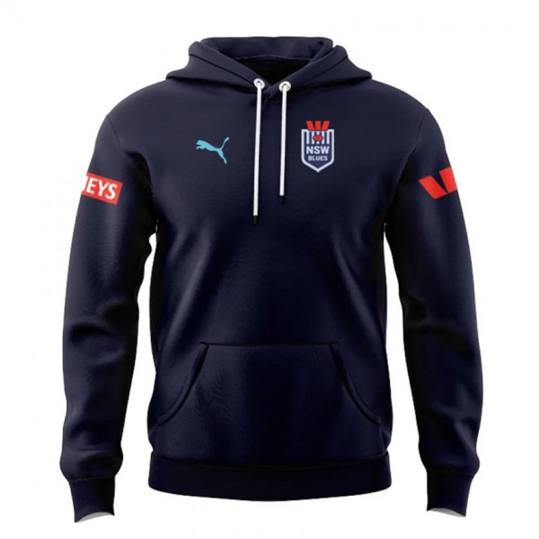NSW Blues State Of Origin 2024 Mens Team Hoodie