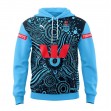 NSW Blues State Of Origin 2024 Mens Indigenous Hoodie