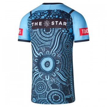 NSW Blues State of Origin 2024 Mens Indigenous Jersey