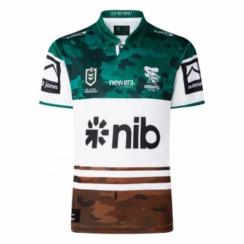 Newcastle Knights 2025 Mens Anzac Round Jersey
