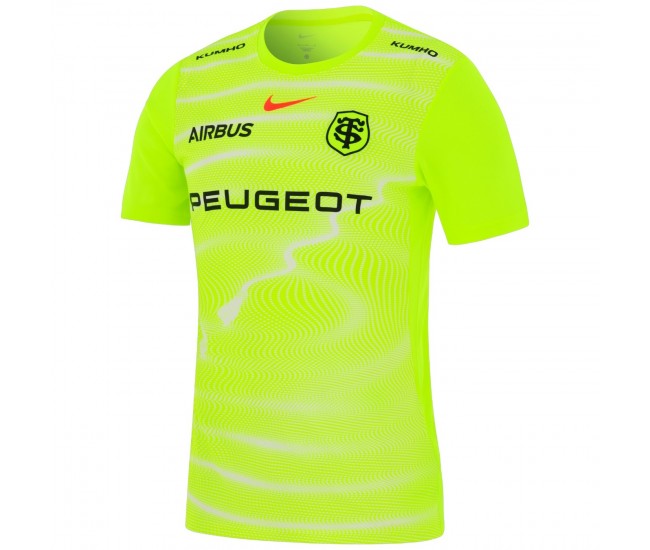 Stade Toulousain Rugby 2025 Mens Pre Match Europe Jersey