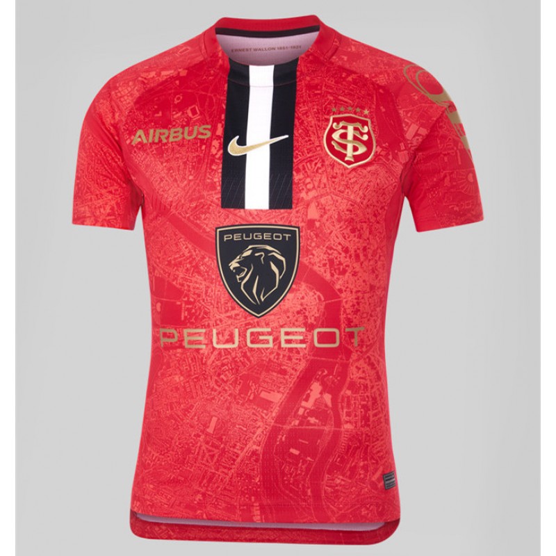 Toulouse 2021-22 Champions Cup-x Ernest Wallon Jersey