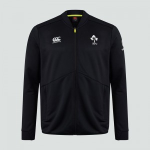 Canterbury Ireland IRFU 2020 Mens Track Jacket Black