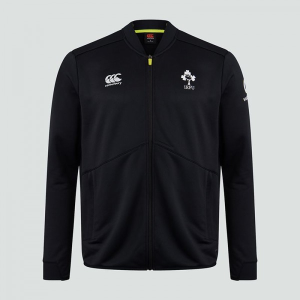 Canterbury Ireland IRFU 2020 Mens Track Jacket Black