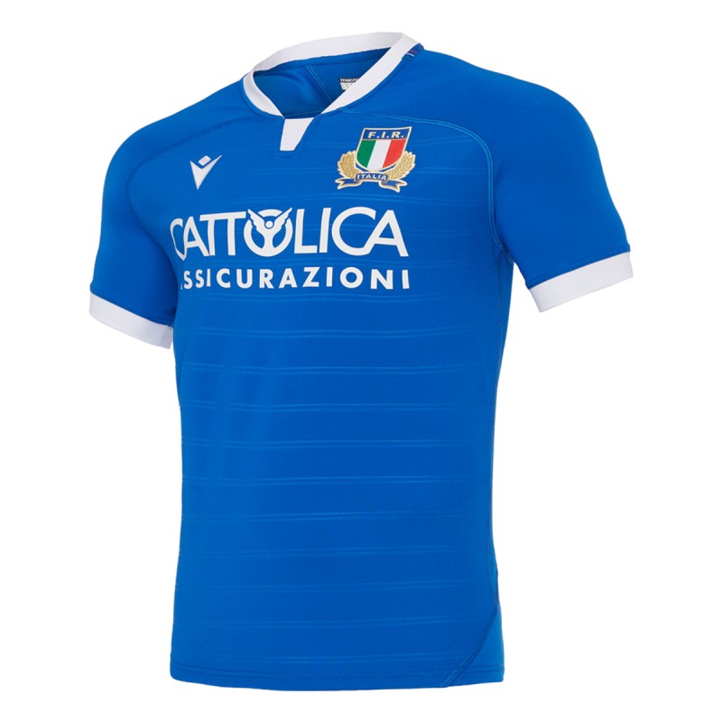 Macron Italy 2021 Poly Home Rugby Jersey