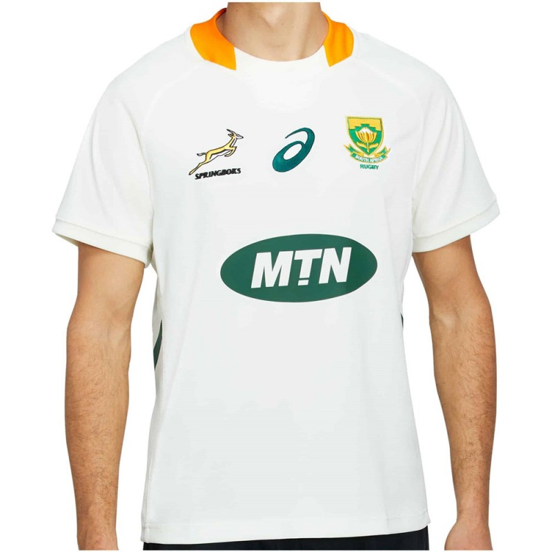 2021 South Africa Rugby T-Shirt,Mens Training Jersey Short Sleeve Tops South Africa Springbok Jersey 