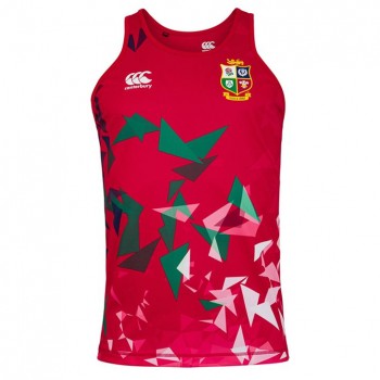 CCC British And Irish Lions 2021 Mens Red Singlet