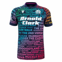 Scotland Rugby 2025 Mens Rainbow Training Jersey 