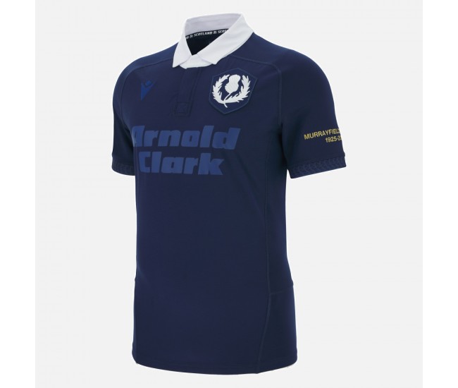 Scotland Rugby 2025 Mens Murrayfield 100 Body Shirt