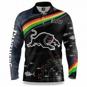 Penrith Panthers 2022 Mens Fishfinder Fishing Shirt