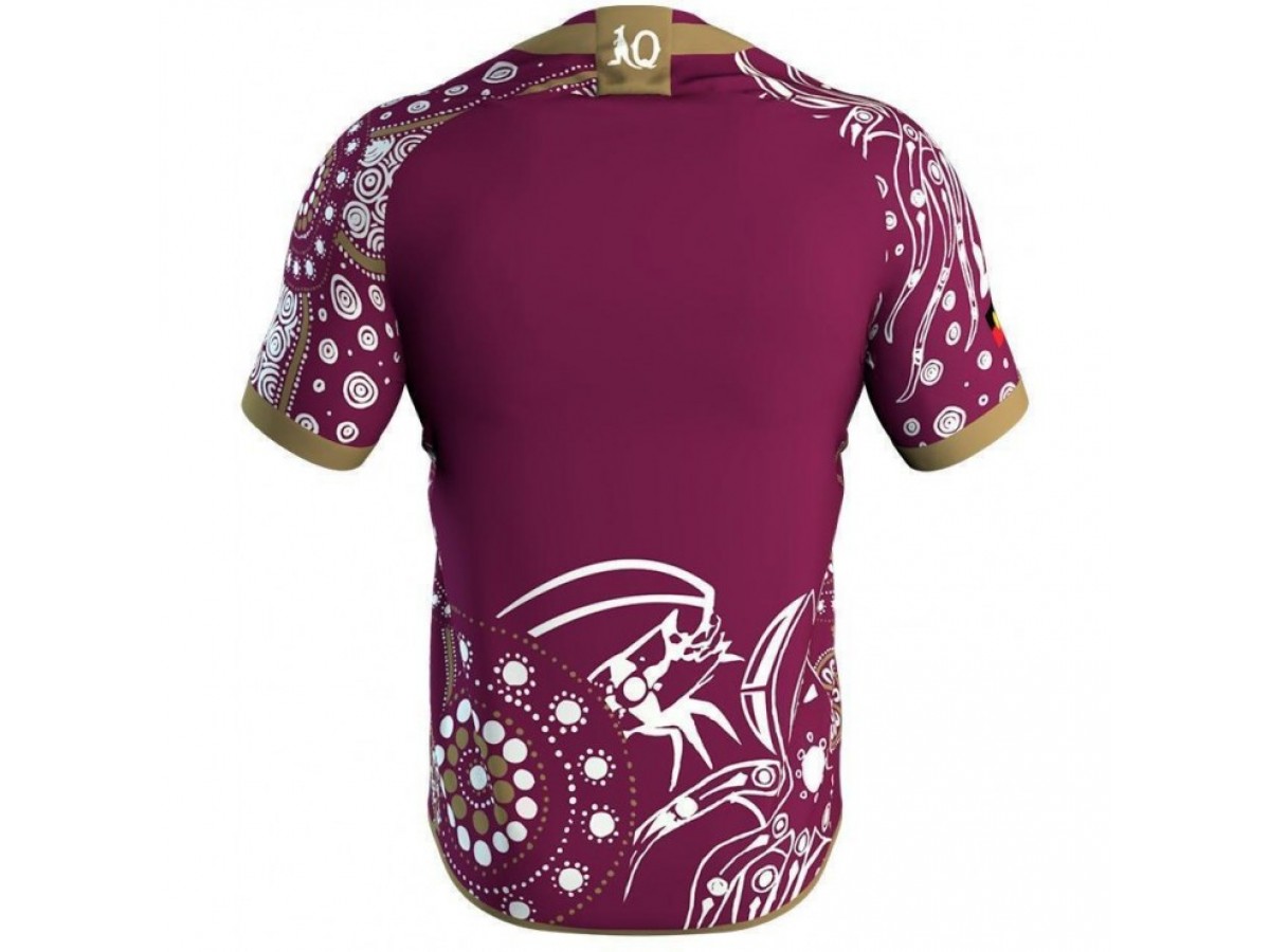 qld maroons hawaiian shirt