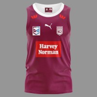 Harvey Norman QLD Maroons 2024 Men's Training Singlet