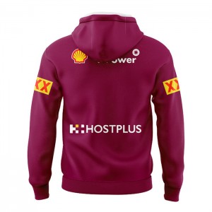 QLD Maroons 2024 Mens Team Hoodie Red
