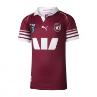 Harvey Norman QLD Maroons 2026 Kids Home Jersey