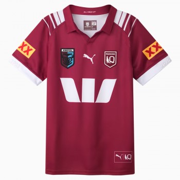 QLD Maroons 2025 Men's Home Jersey