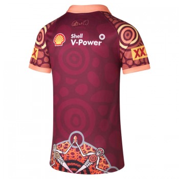 QLD Maroons State of Origin 2024 Mens Indigenous Jersey