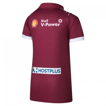 Harvey Norman QLD Maroons 2025 Kids Home Jersey